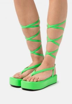 RAID Femme LAINA Sandales à Plateforme Neon Green