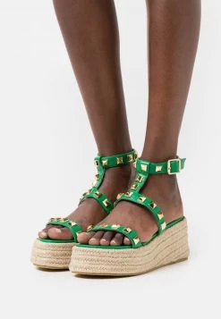 RAID MOXIE Sandales à Plateforme Green Femme