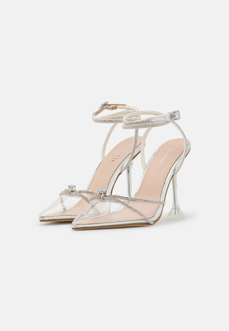 RAID Femme HOLLY Escarpins Clear/silver Metallic 5 RAID Femme HOLLY Escarpins Clear/silver Metallic – Image 3
