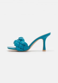 RAID SANDRA Mules à Talons Blue Femme