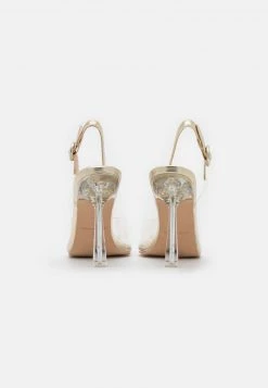 RAID GRACIE Escarpins Clear/gold Metallic Femme -Pas Cher RAID Boutique 06b6d2fb005d48b78134805ef9ee6fe3