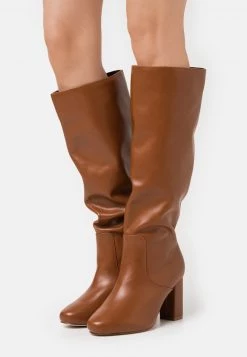 RAID DILENI Bottes à Talons Hauts Tan Femme