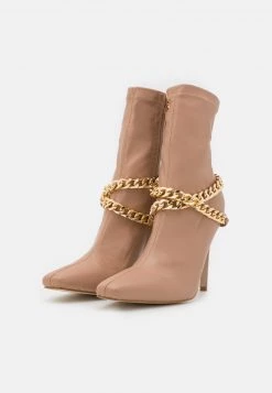 RAID BENNETT Bottines à Talons Hauts Camel Femme -Pas Cher RAID Boutique 09df61276be04bacad0fa8c94c3a1c3e