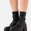 RAID Femme RUBY Bottines à Lacets Black -Pas Cher RAID Boutique 0ad9e2bda2c148228a6896ae8b13bad8