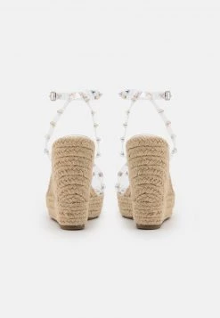 RAID RENNA Sandales à Plateforme Clear/white Femme -Pas Cher RAID Boutique 0d3e24b6a4394a78a896480832c1fc89