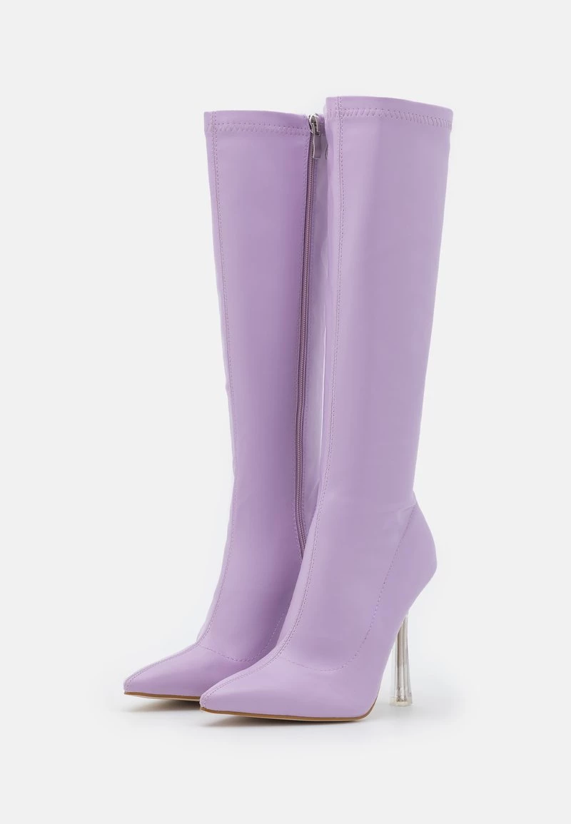RAID Femme GARNER Bottes à Talons Hauts Lilac 5 RAID Femme GARNER Bottes à Talons Hauts Lilac – Image 3