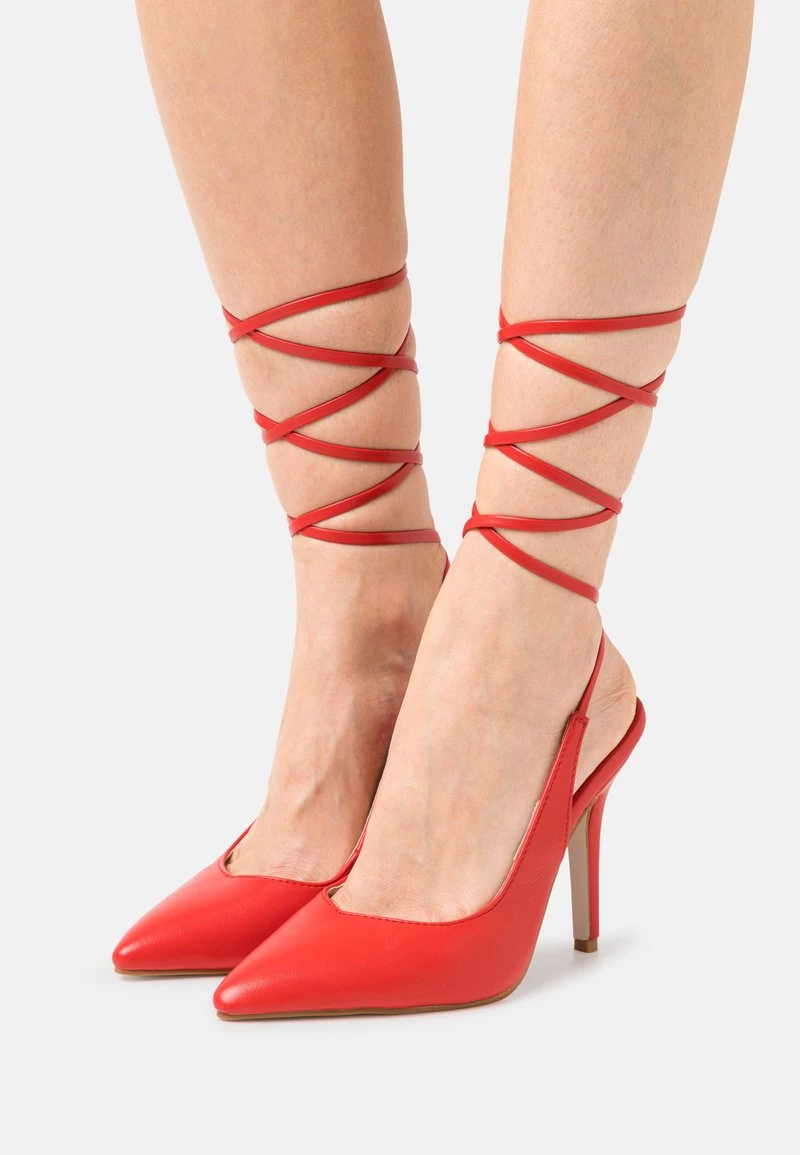 RAID Femme BLAINE Richelieus Red 3 RAID Femme BLAINE Richelieus Red