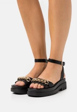 RAID ELISE Sandales à Plateforme Black Femme