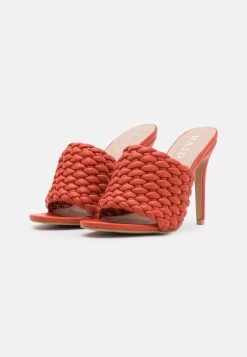 RAID Femme TANYA Mules à Talons Tangerine -Pas Cher RAID Boutique 1da138ddf19e4636b8356f4ced4ee47c