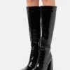 RAID Femme ROSIE Bottes à Talons Hauts Black -Pas Cher RAID Boutique 1f7b3b5ad3b24b188cafab287234cd40