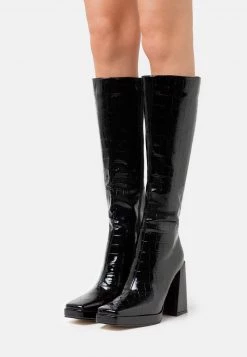 RAID Femme ROSIE Bottes à Talons Hauts Black