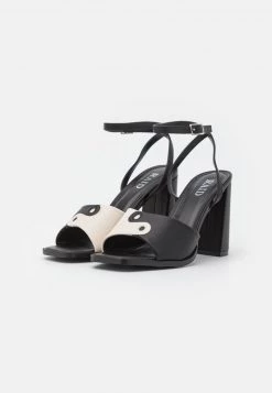 RAID HIBA Sandales à Talons Hauts Black/white Femme -Pas Cher RAID Boutique 20b19d23d0cc49d79b17f05393536ba8