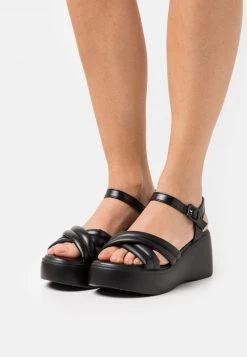 RAID DORIA Sandales à Plateforme Black Femme