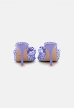 RAID Femme SAMAIRA Mules à Talons Purple -Pas Cher RAID Boutique 23ccc5240d484158a5e20183790a945b