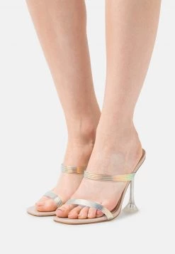 RAID Femme THEA Mules à Talons Nude