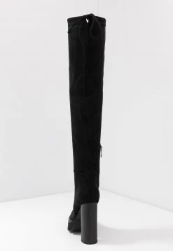 RAID Femme RENNA Bottes à Talons Hauts Black -Pas Cher RAID Boutique 282e4a72c5e94f5091ec5fb4e51527b3