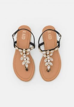 RAID LAILAH Tongs Black Femme -Pas Cher RAID Boutique 28a2381f5e734df8b07438d3faf74c0c