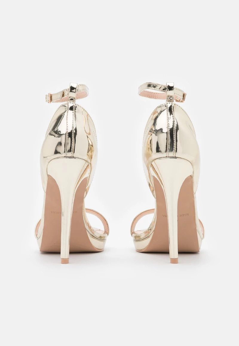 RAID Femme REAGAN Sandales à Talons Hauts Gold 6 RAID Femme REAGAN Sandales à Talons Hauts Gold – Image 4