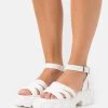 RAID HARMONIE Sandales à Plateforme White Femme -Pas Cher RAID Boutique 2af789d164ee46cfbf59f062ed0df1b6