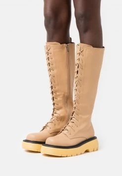 RAID Femme COLIRA Bottes à Lacets Nude