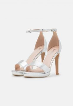 RAID CIMONA Sandales à Talons Hauts Silver Femme -Pas Cher RAID Boutique 2f1d353e5bf946dbb238e9dd69032e64