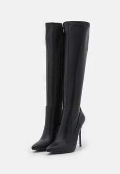 RAID Femme ALANNIS Bottes à Talons Hauts Black -Pas Cher RAID Boutique 31176dea772d4b3aa6bb1007baa03f6a