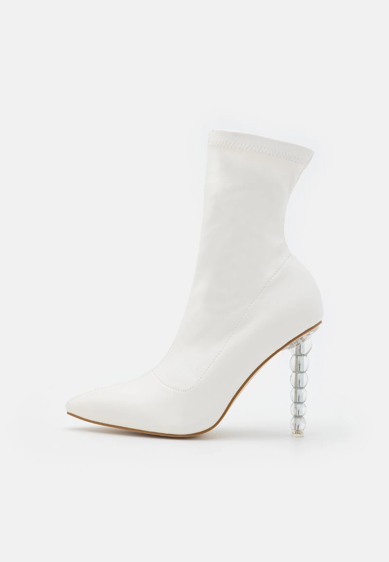 RAID Femme ANNE Bottines à Talons Hauts White 4 RAID Femme ANNE Bottines à Talons Hauts White – Image 2