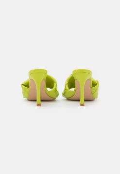 RAID TIARA Mules à Talons Lime Femme -Pas Cher RAID Boutique 3362728a3efa4b8d9d9c64b13efaba9a