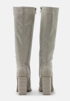 RAID CELENI Bottes à Talons Hauts Grey Femme -Pas Cher RAID Boutique 3728e156c31d4a649e3b7d0fd813104f