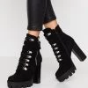 RAID Femme LONDON Bottines à Talons Hauts Black -Pas Cher RAID Boutique 3a634dd0b44343eeaa94cb7db8c6d151