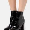 RAID Femme CINDY Bottines à Talons Hauts Black