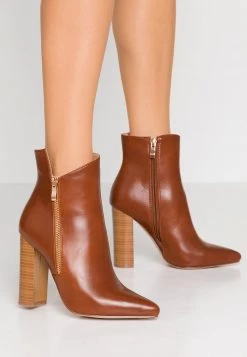 RAID Femme KEYLA Bottines à Talons Hauts Tan