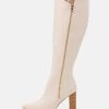 RAID Femme ARLETTE Bottes Off White -Pas Cher RAID Boutique 3d537ae028c9404583f4af154be85a2d