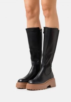 RAID BURST Bottes à Plateau Black Femme