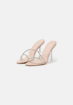 RAID AIMEE Mules à Talons Clear/nude Femme -Pas Cher RAID Boutique 3f885f08e0b74f02bb0b33825b0d74ac