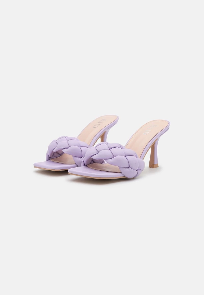 RAID Femme SANDRA Mules à Talons Lilac 5 RAID Femme SANDRA Mules à Talons Lilac – Image 3
