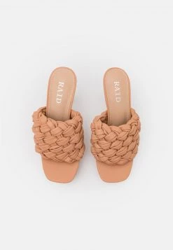 RAID HINA Mules à Talons Nude Femme -Pas Cher RAID Boutique 45b69d1aca374da1b44329b9172bf8c5