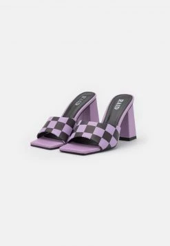RAID Femme SONAM Mules à Talons Lilac/black 10 RAID Femme SONAM Mules à Talons Lilac/black -Pas Cher RAID Boutique 4609ed33d5c14450bef82c221ac8945e