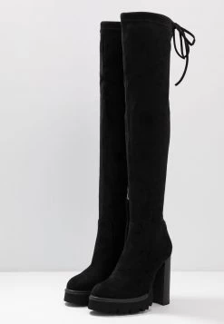 RAID Femme RENNA Bottes à Talons Hauts Black -Pas Cher RAID Boutique 4af7093626704df6ba554a530a35ff97