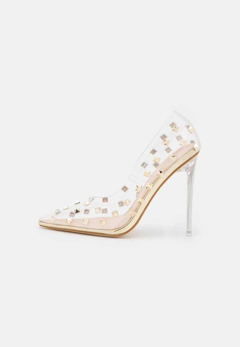 RAID Femme MAYRA Escarpins Clear/gold 4 RAID Femme MAYRA Escarpins Clear/gold – Image 2