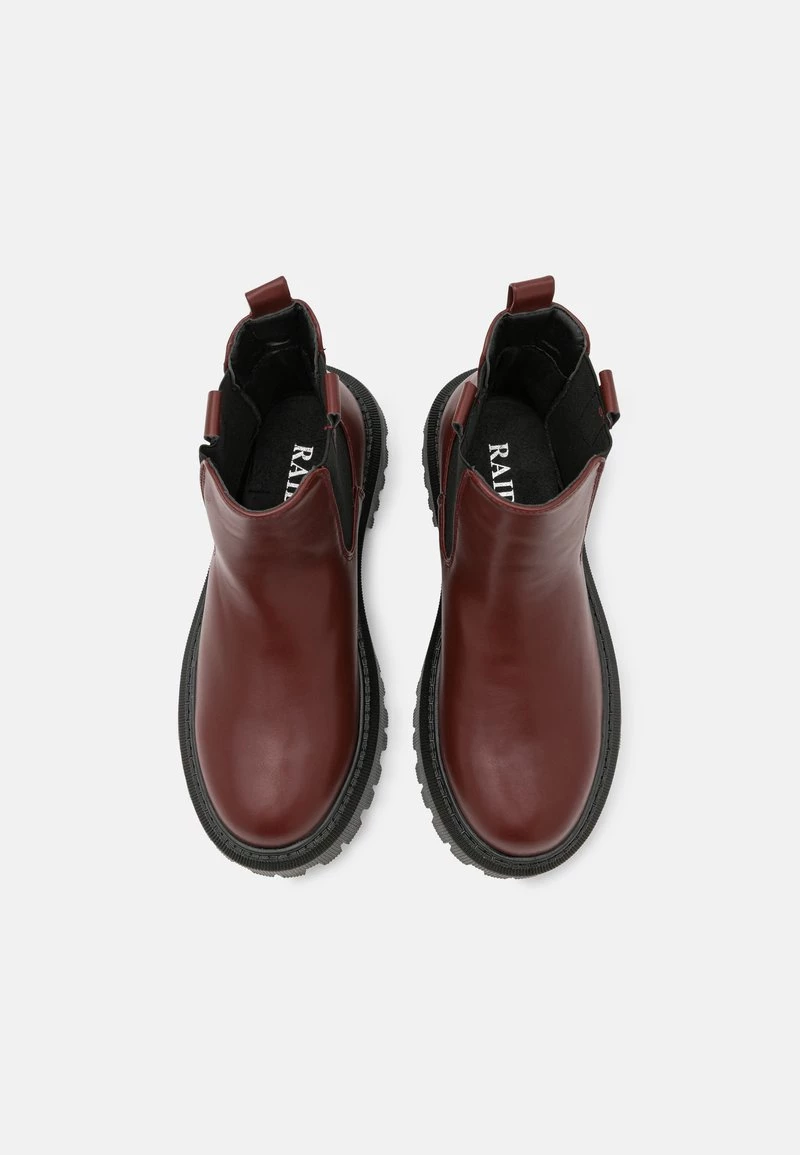 RAID Femme VISIONARY Bottines à Plateau Burgundy 8 RAID Femme VISIONARY Bottines à Plateau Burgundy – Image 6