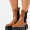 RAID ROXI Bottines à Plateau Tan Femme -Pas Cher RAID Boutique 4ed1bc57dd344a59a59929eebae1f5ff