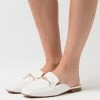 RAID LOGAN Mules White Femme -Pas Cher RAID Boutique 533339bf9e304c16a723be4e9e4f9e91