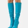 RAID MICKIE Bottes à Talons Hauts Blue Femme -Pas Cher RAID Boutique 539cf226b73742b79fa587be8e335715