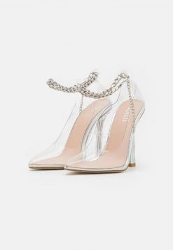 RAID Femme RIDHAM Escarpins Clear/silver Metallic -Pas Cher RAID Boutique 5440555ee2824692a6a2158467ddf658