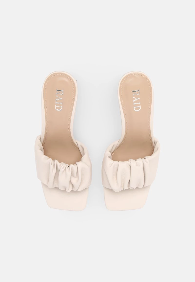 RAID JAYLA Mules à Talons Cream Femme 8 RAID JAYLA Mules à Talons Cream Femme – Image 6