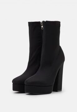 RAID Femme CLANCY Bottines à Talons Hauts Black -Pas Cher RAID Boutique 5ae3ae18617d4afe9911677e54062e95