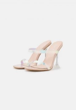 RAID Femme THEA Mules à Talons Nude -Pas Cher RAID Boutique 5c27f06a88a842f08e812a04d7f6d30f