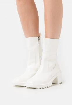 RAID Femme ENNIS Bottines à Plateau White