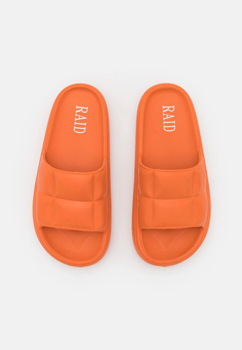 RAID DINAH Mules Orange Femme 8 RAID DINAH Mules Orange Femme – Image 6